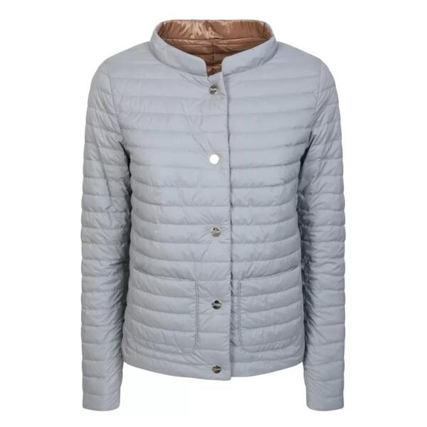 

Куртка /beige padded snap fastening jacket Herno, серый