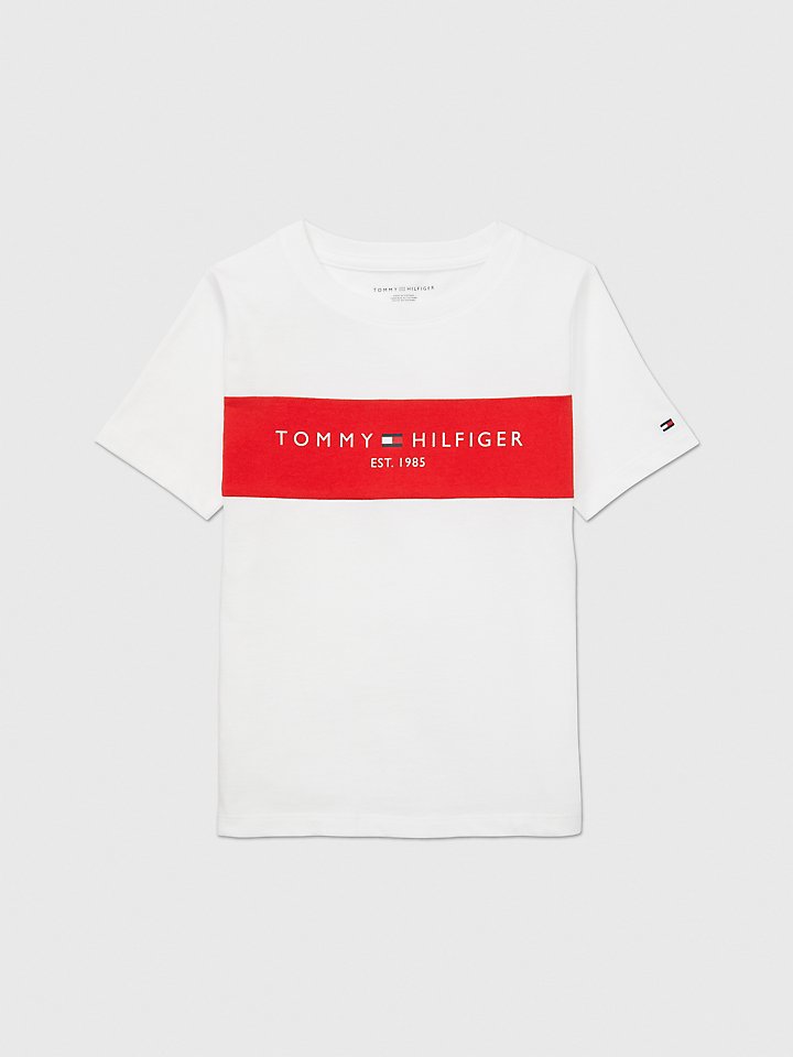 

Детская футболка с цветными блоками Tommy Hilfiger