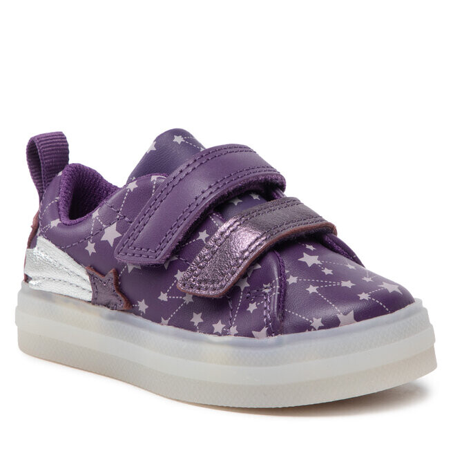 

Кроссовки Clarks FlareFly K., фиолетовый