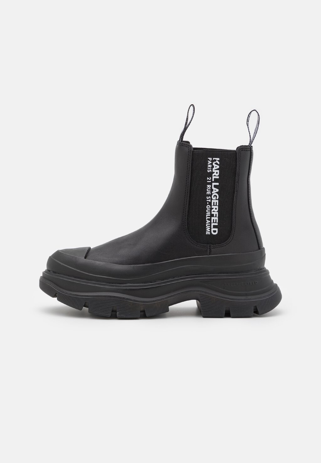 

Ботинки на платформе KARL LAGERFELD LUNA MAISON KARL GORE BOOT, черный