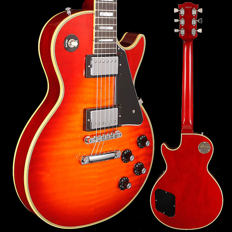 

Электрогитара Gibson 68' Les Paul Custom Figured, SELECTED TOP, Fire Mist Gloss 9lbs 0.3oz