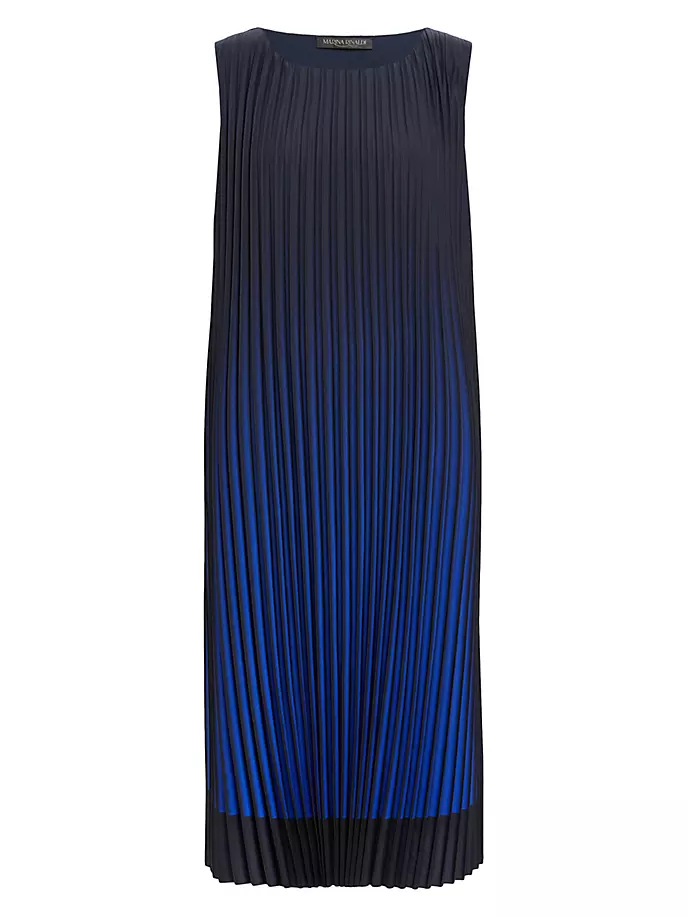 цена Платье макси со складками Danzare Marina Rinaldi, Plus Size, синий