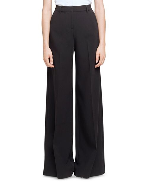 

Широкие брюки Pilar L'AGENCE, цвет Black