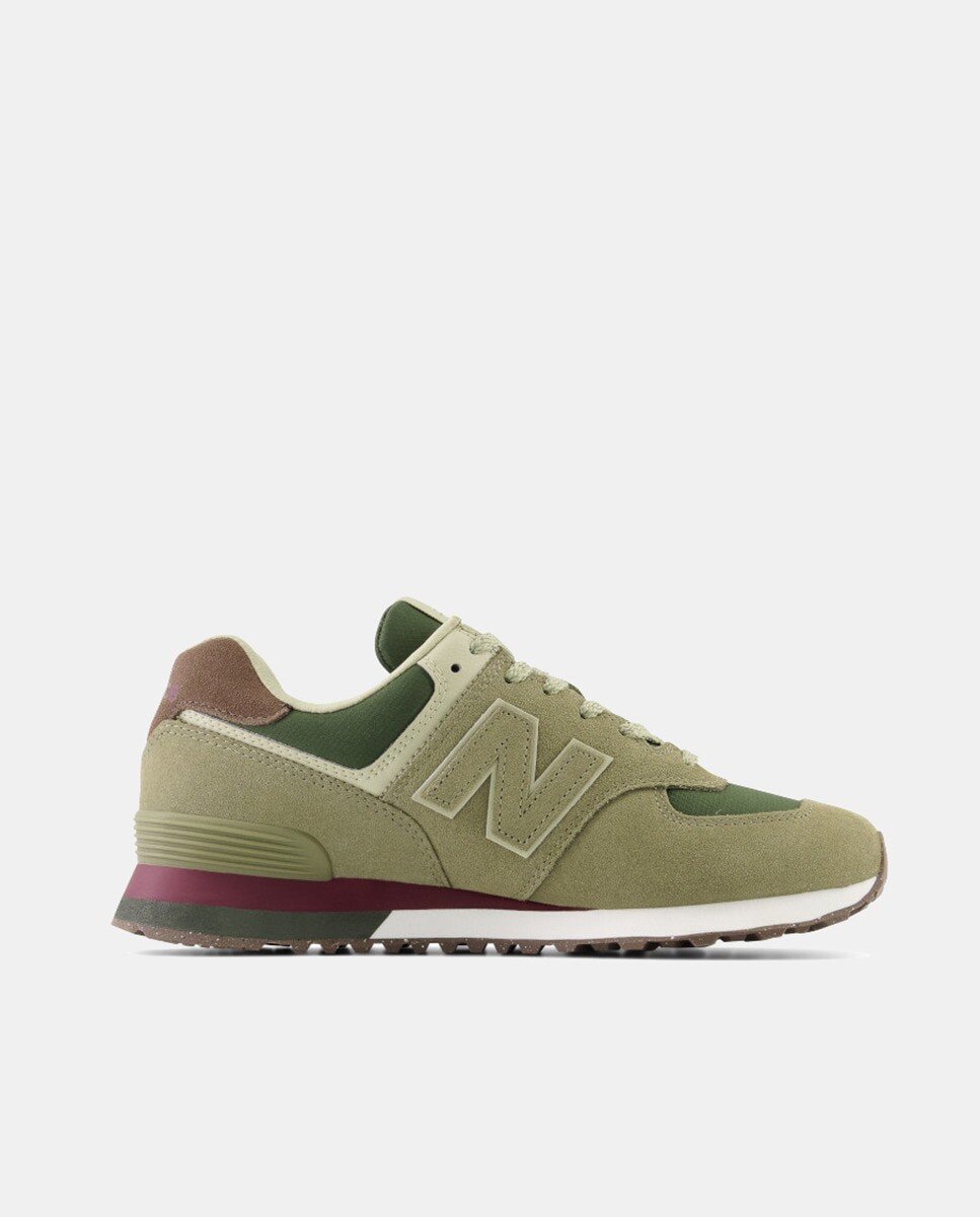 

Повседневные кроссовки унисекс 574 New Balance New Balance, зеленый