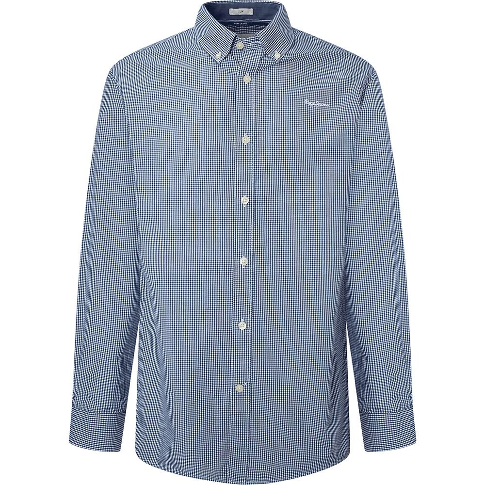 

Рубашка с длинным рукавом Pepe Jeans Lamar, синий
