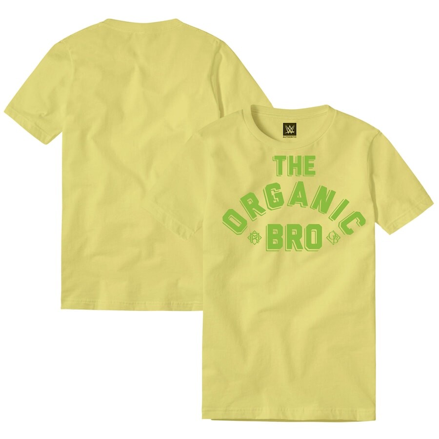 

Футболка с коротким рукавом WWE Authentic Matt Riddle, желтый