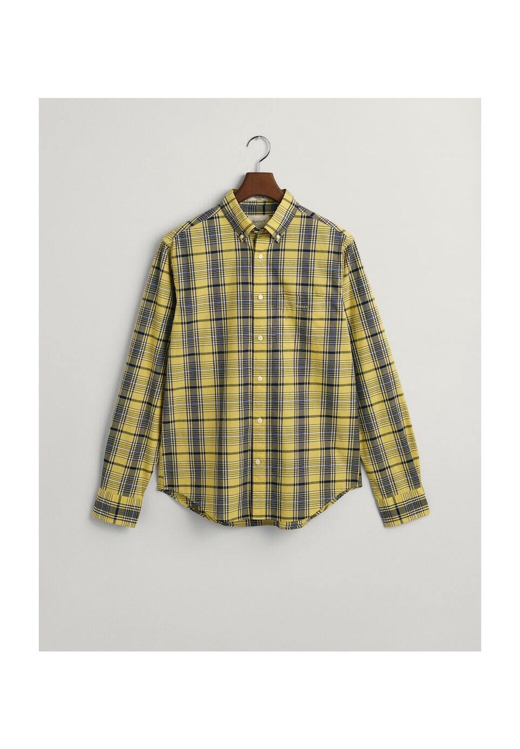 

Рубашка с длинным рукавом GANT, цвет Parchment Yellow