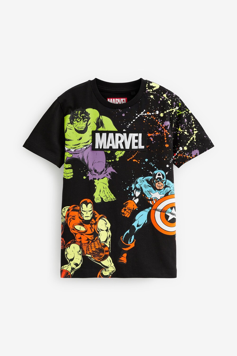 

Футболка с короткими рукавами Marvel Avengers Next, черный