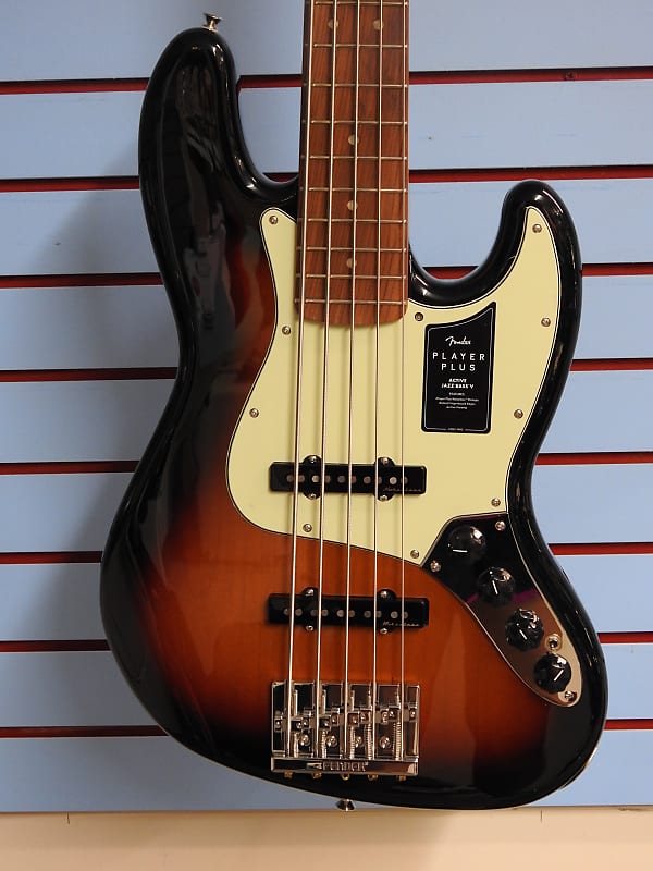 Басс гитара Fender Player Plus Jazz Bass V - 3 Color Sunburst