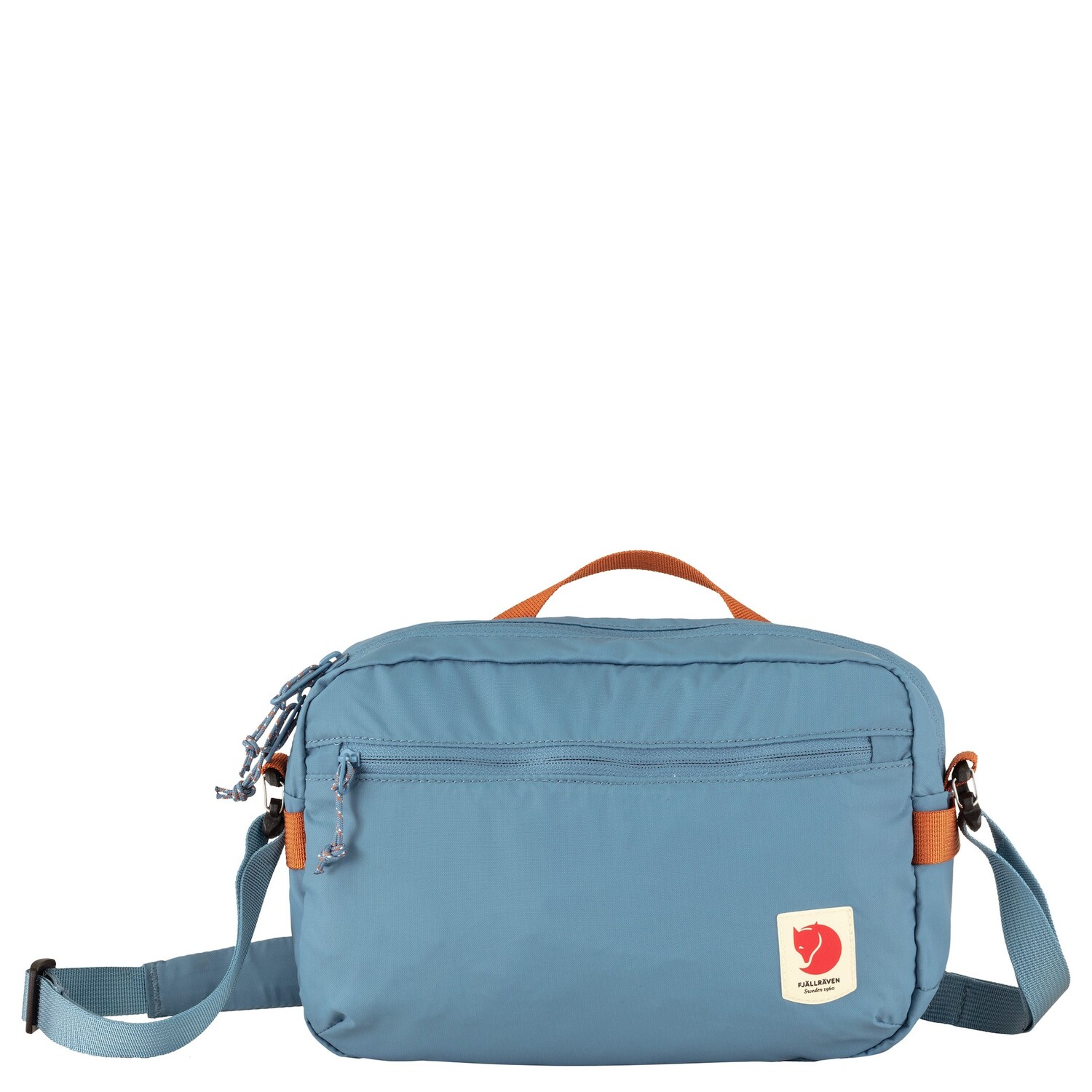 Сумка через плечо FJÄLLRÄVEN High Coast Crossbody 24 cm, цвет dawn blue сумка через плечо fjällräven ulvö 28 cm m цвет mountain blue