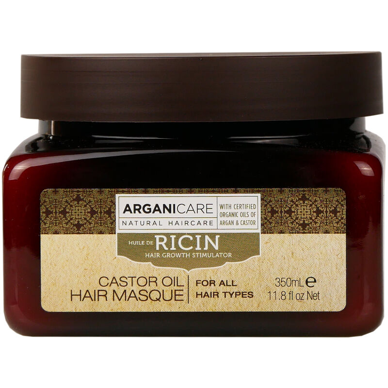 Маска для волос с касторовым маслом Arganicare, 350 мл