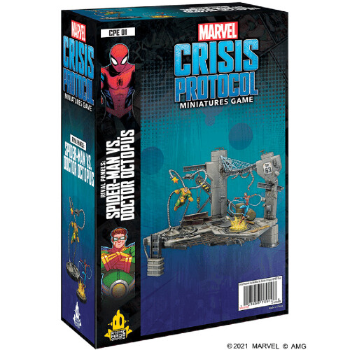 

Фигурки Rivals Panels: Spider-Man Vs Doctor Octopus: Marvel Crisis Protocol Fantasy Flight Games