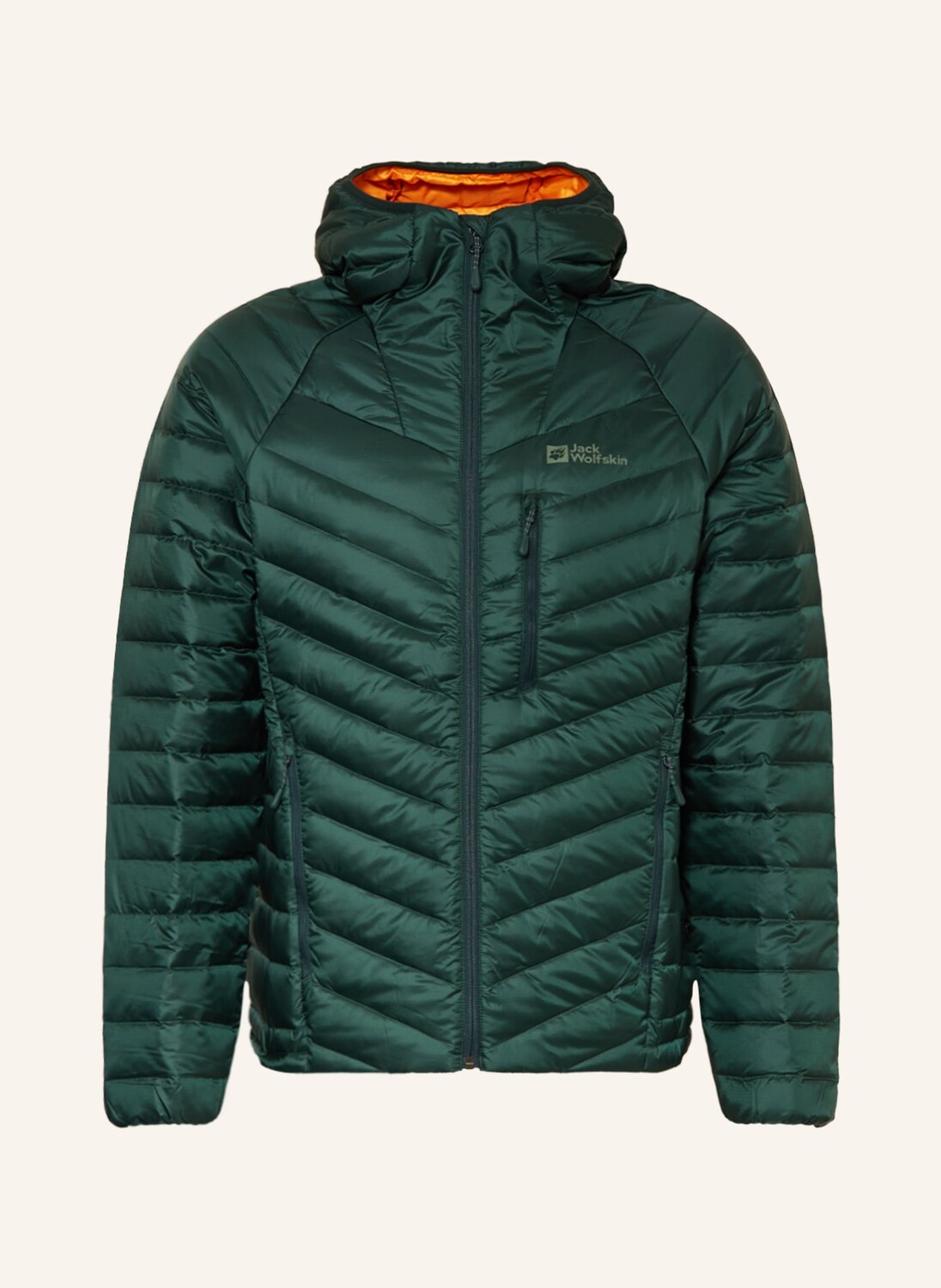 

Пуховик Jack Wolfskin PASSAMANI, оливковый, Зеленый