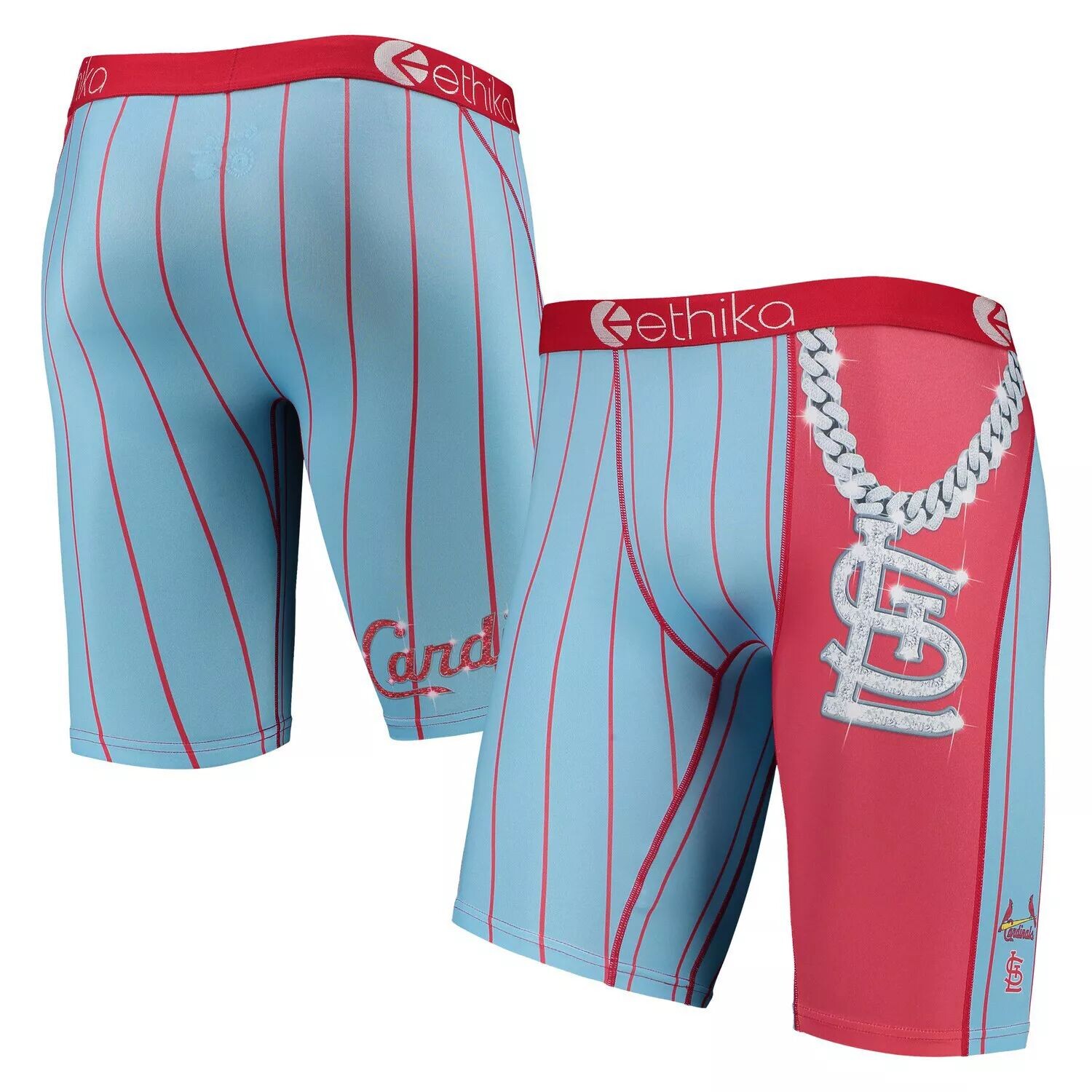 

Мужские слаггерские боксеры Ethika Red St. Louis Cardinals