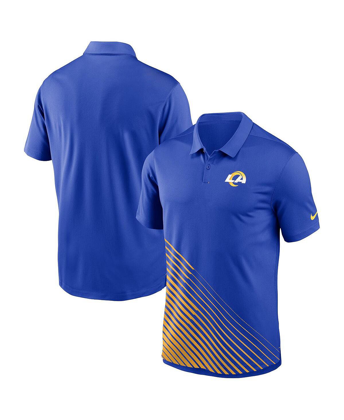 Мужская рубашка-поло Royal Los Angeles Rams Vapor Performance Nike