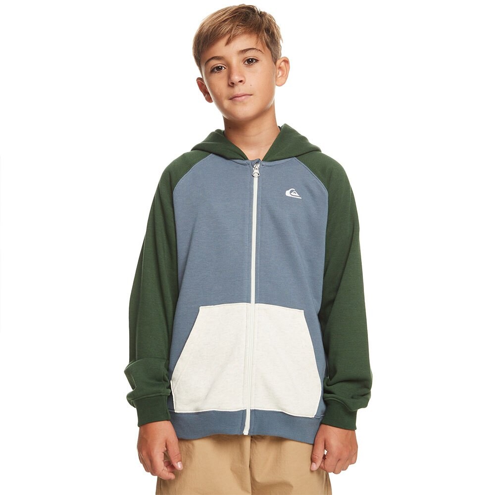 

Толстовка Quiksilver Easy Day Full Zip, зеленый