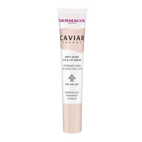 

Крем против морщин для области глаз и губ, 15 мл Dermacol, Caviar Energy Eye & Lip Cream