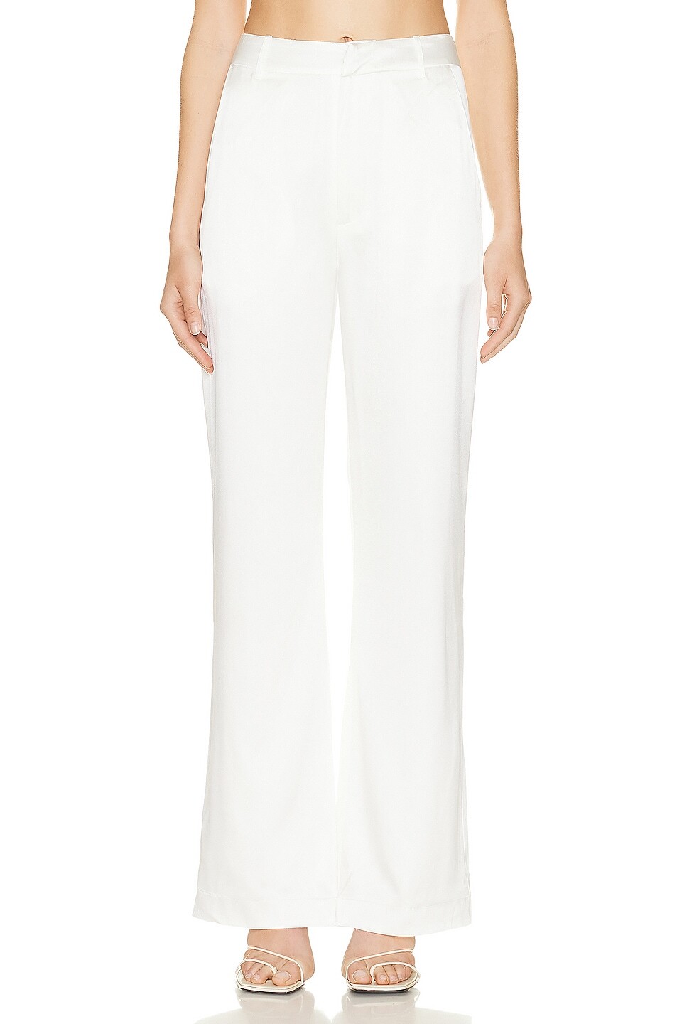 

Брюки Aexae Silk Trousers, белый