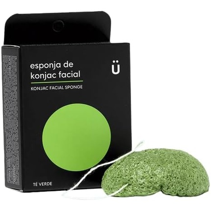 Спонж для лица Konjac с зеленым чаем 15г Naturbrush