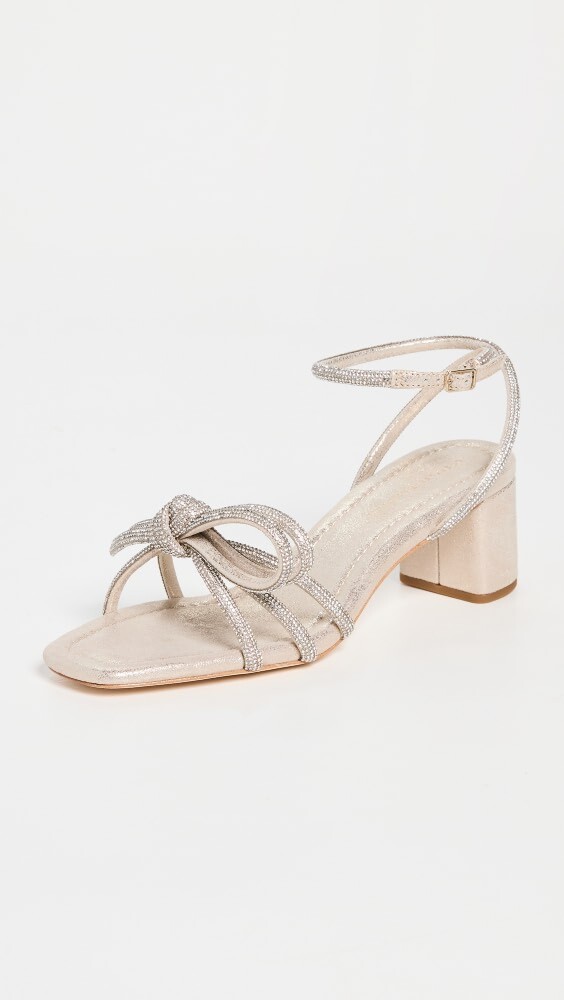 

Сандалии Loeffler Randall Mikel Leather Bow Mid-Heel