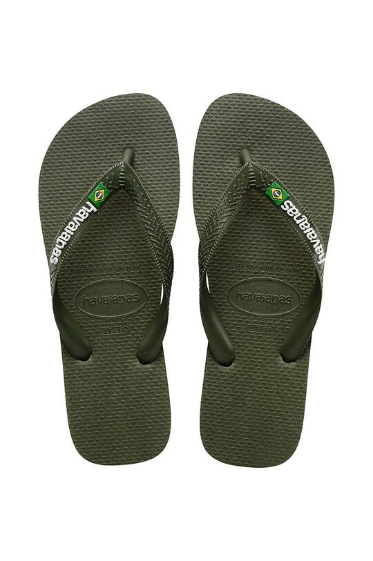 Шлепанцы BRASIL LOGO Havaianas, зеленый