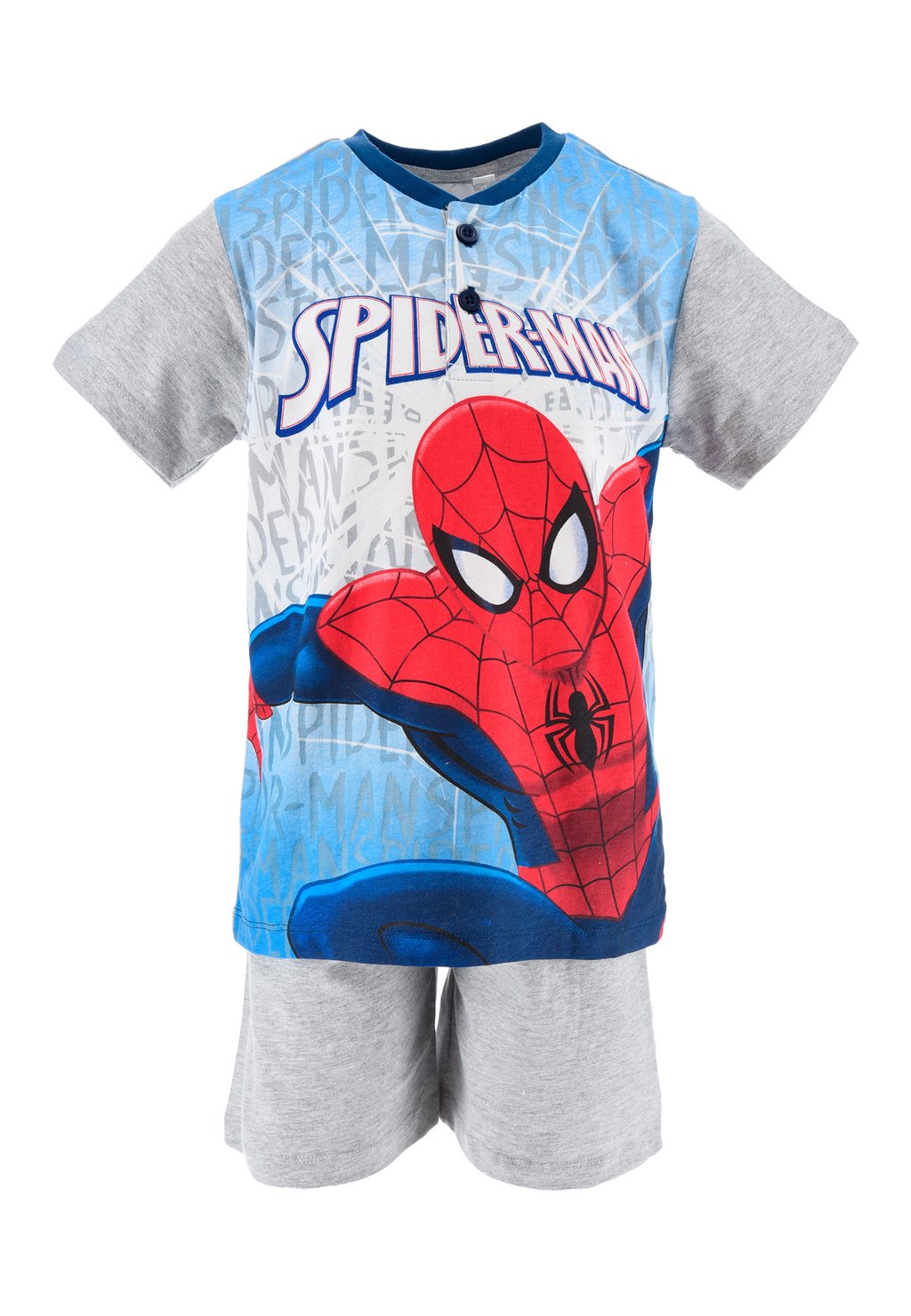 Комплект ночной одежды KURZARM SET Spiderman, цвет grau
