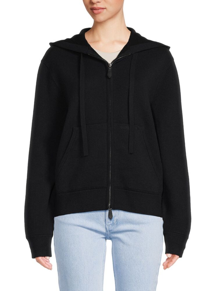 

Толстовка на молнии с кулиской Burberry, цвет Charcoal Burnout