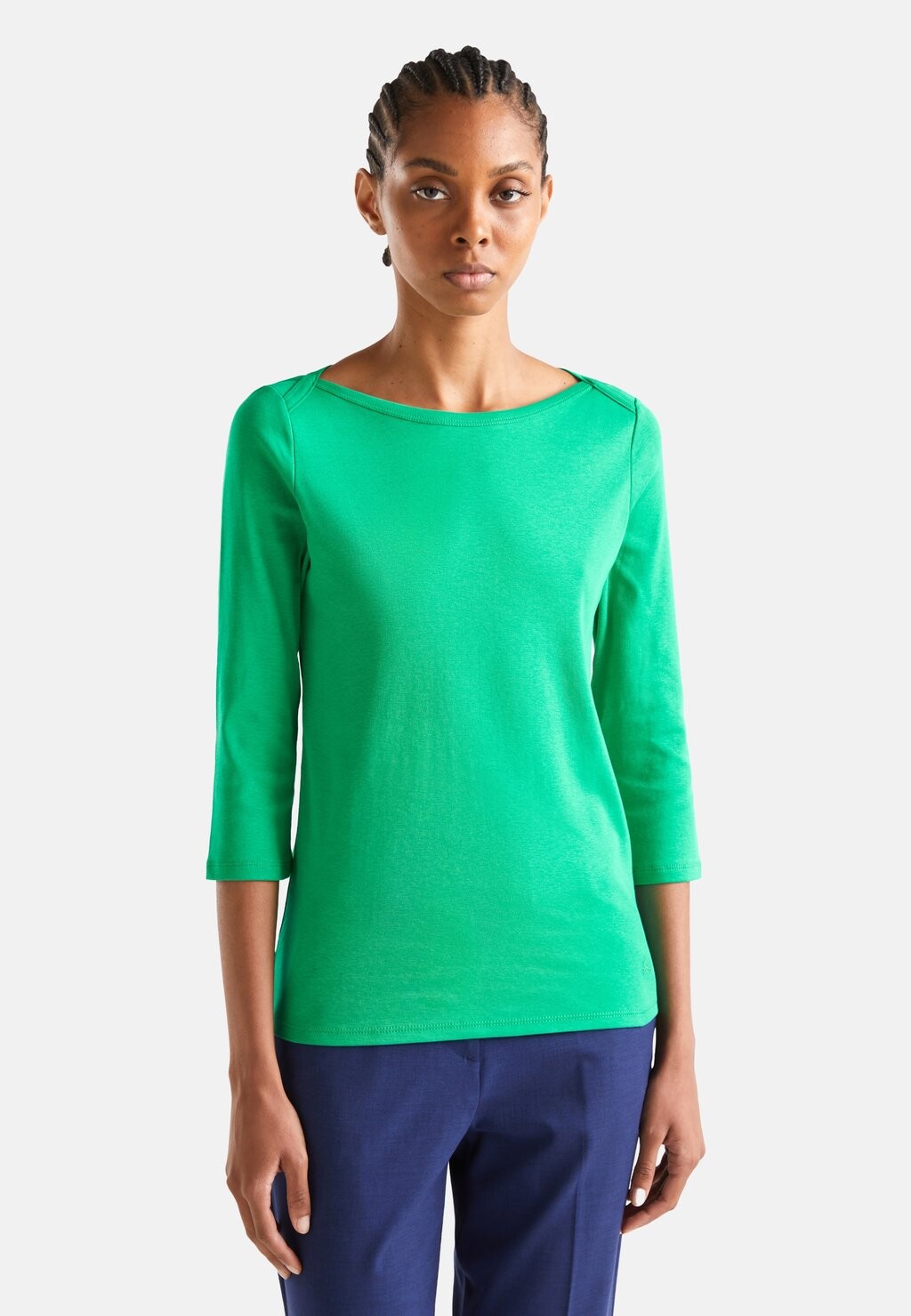 

Рубашка с длинным рукавом United Colors of Benetton, зеленый