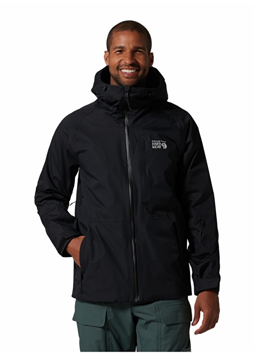 цена Черное мужское пальто Mountain Hardwear