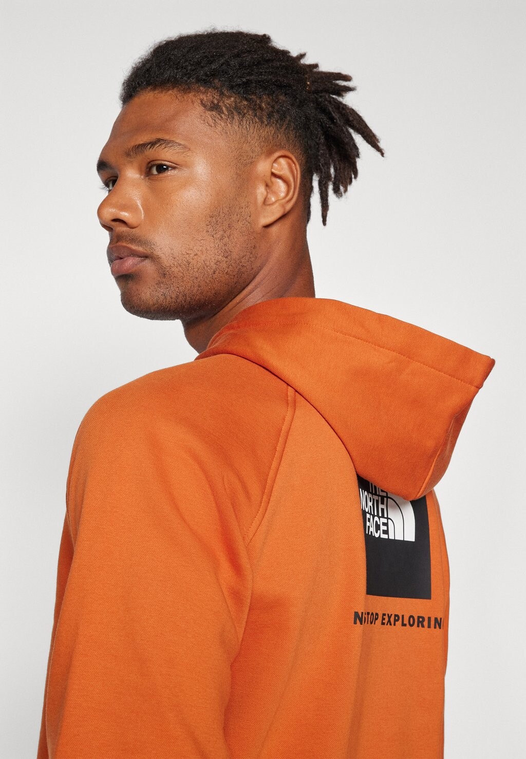 

Джемпер с капюшоном RAGLAN REDBOX HOODIE The North Face, коричневый