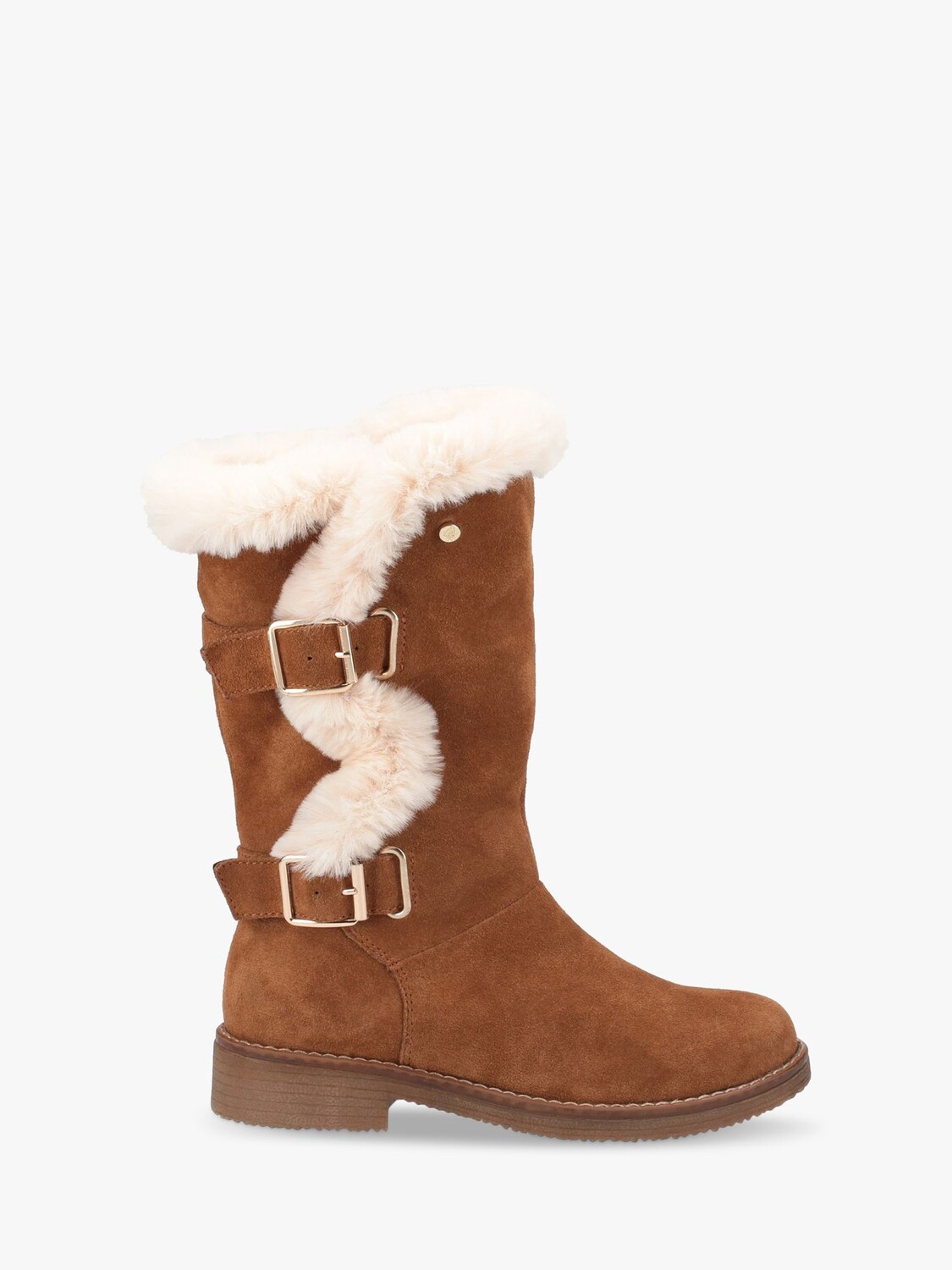 

Ботинки широкого кроя Hush Puppies Megan, коричневый/кремовый