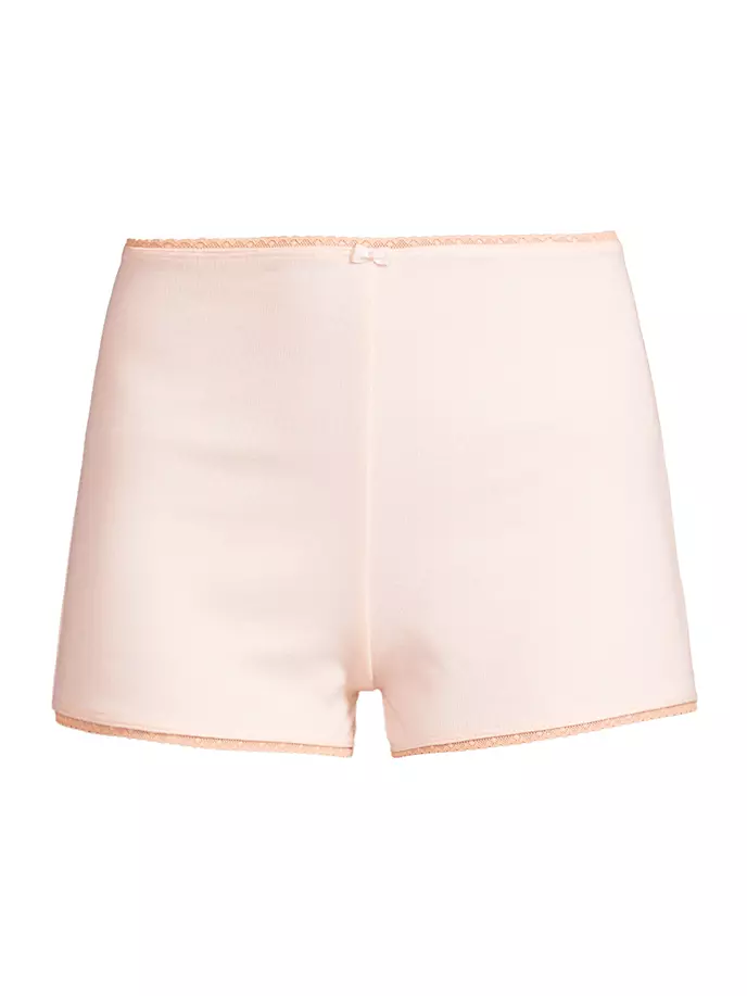 цена Облегающие шорты Delphine с кружевной отделкой Andine, розовый