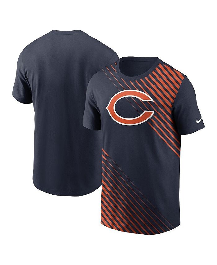 

Мужская темно-синяя футболка Chicago Bears Yard Line Fashion Asbury Nike, синий