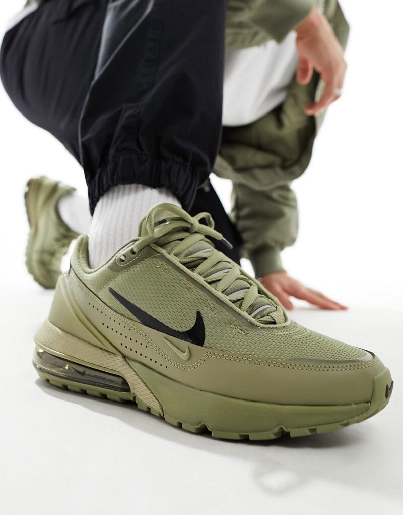 

Оливково-зеленые кроссовки Nike Air Max Pulse