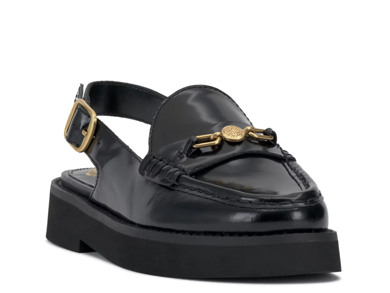 

Лоферы Torrie Slingback Loafer Vince Camuto, черный/белый