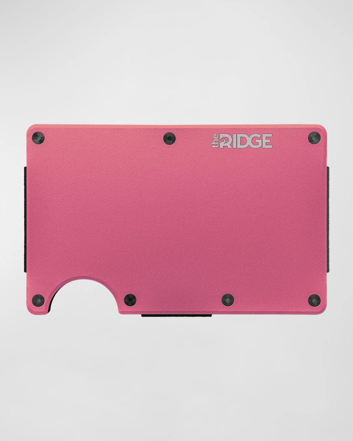 

Мужской матовый титановый кошелек с ремешком для денег The Ridge, цвет Flamingo Pink