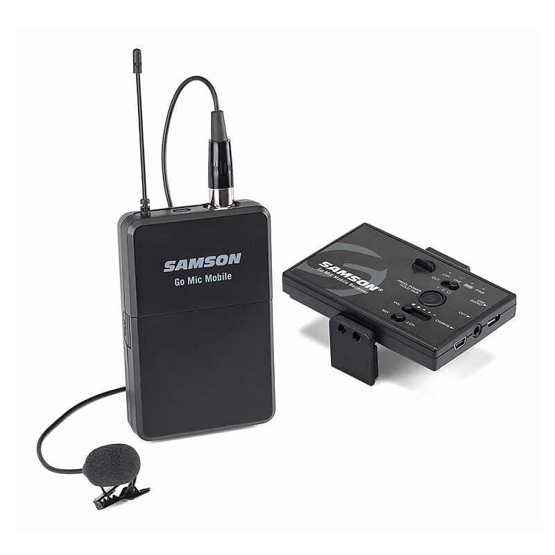 

Беспроводная система Samson SWGMMSLAV Go Mic Mobile Digital Wireless Lavalier System with LM8 Lavalier