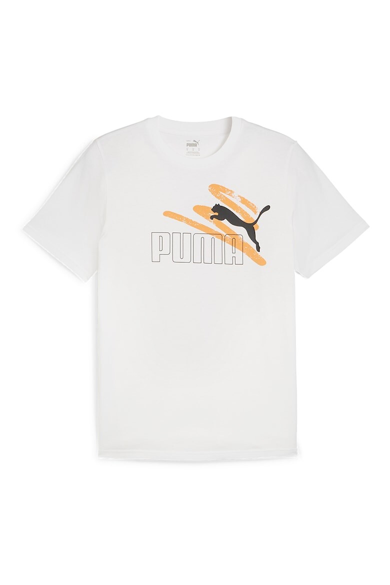 

Базовая футболка с овальным вырезом и логотипом Puma, белый