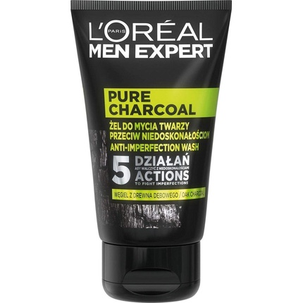 L'Oreal Men Expert Pure Угольный гель для умывания от несовершенств 100 мл L'Oréal
