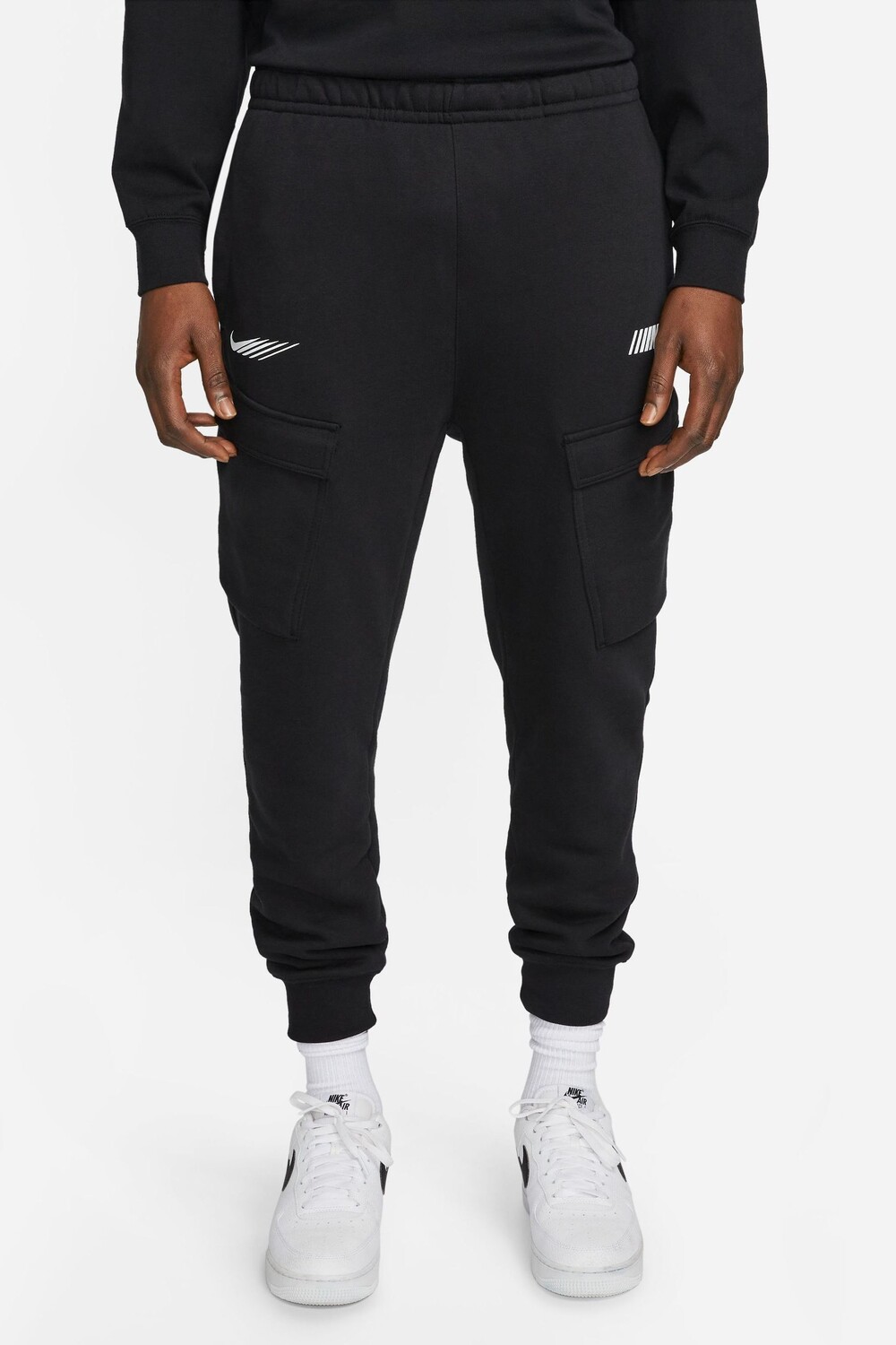 

Джоггеры карго из флиса Nike, черный