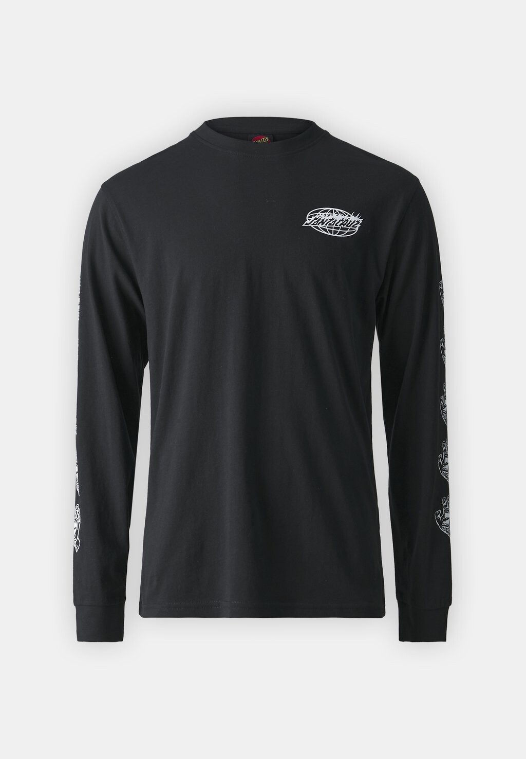 

Футболка с длинным рукавом Global Flame Dot Mono Unisex Santa Cruz, черная