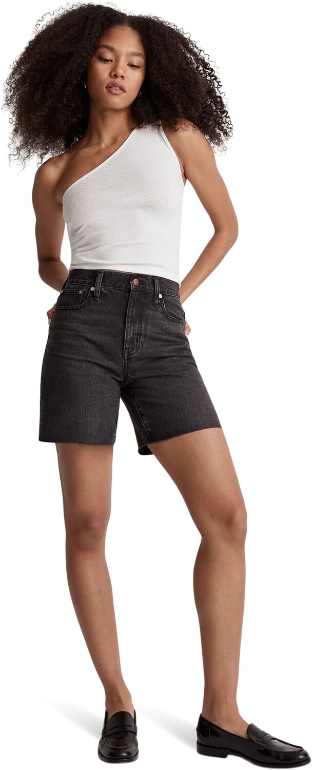 

Прямые мешковатые шорты Reyburn Wash Madewell, цвет Reyburn Wash