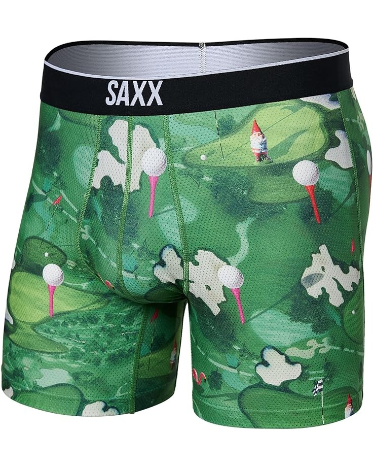 

Боксеры SAXX UNDERWEAR Volt Breathable Mesh, цвет Off Course/Green