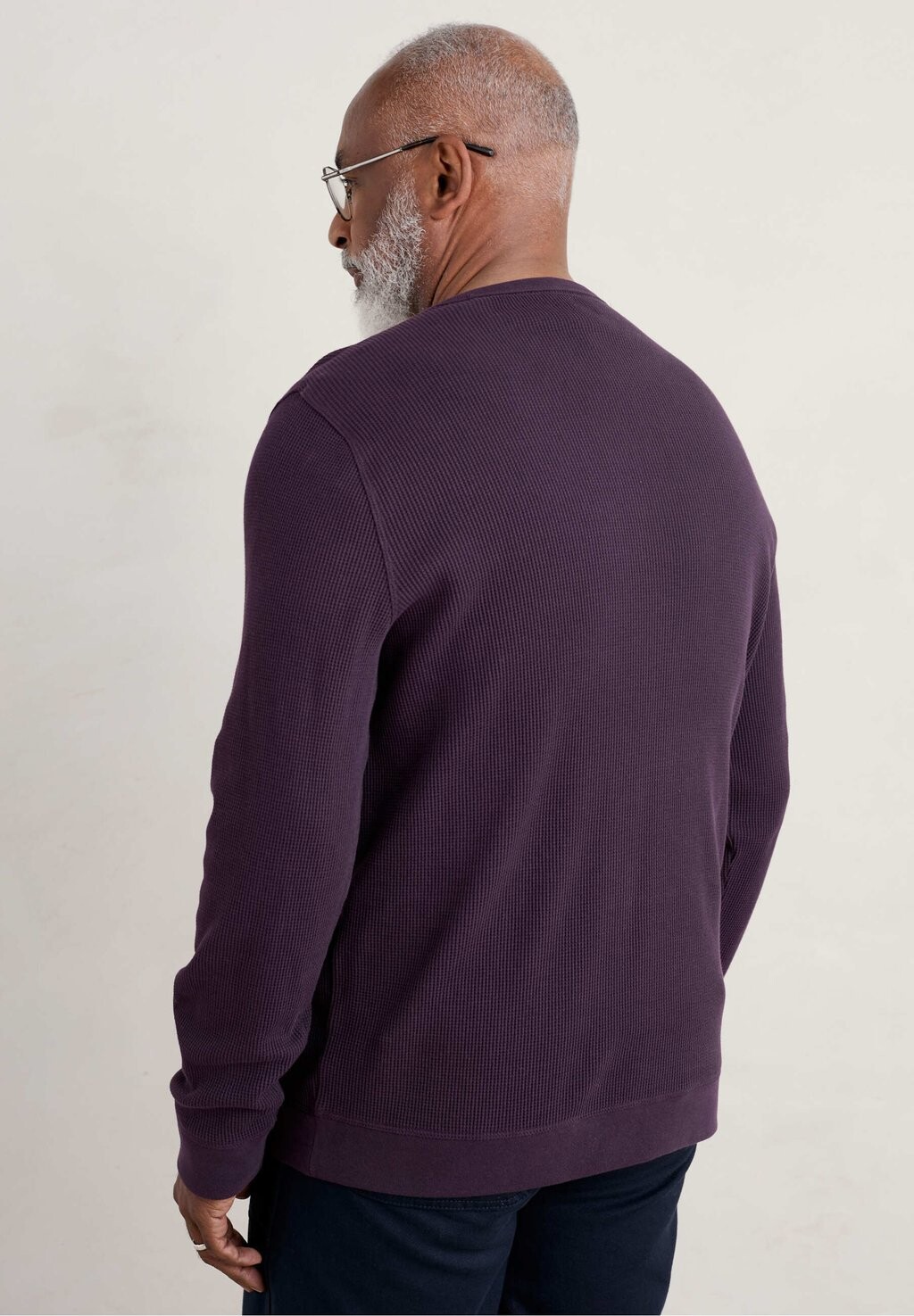 Свитер Jackline Long Sleeve Seasalt Cornwall, цвет aubergine