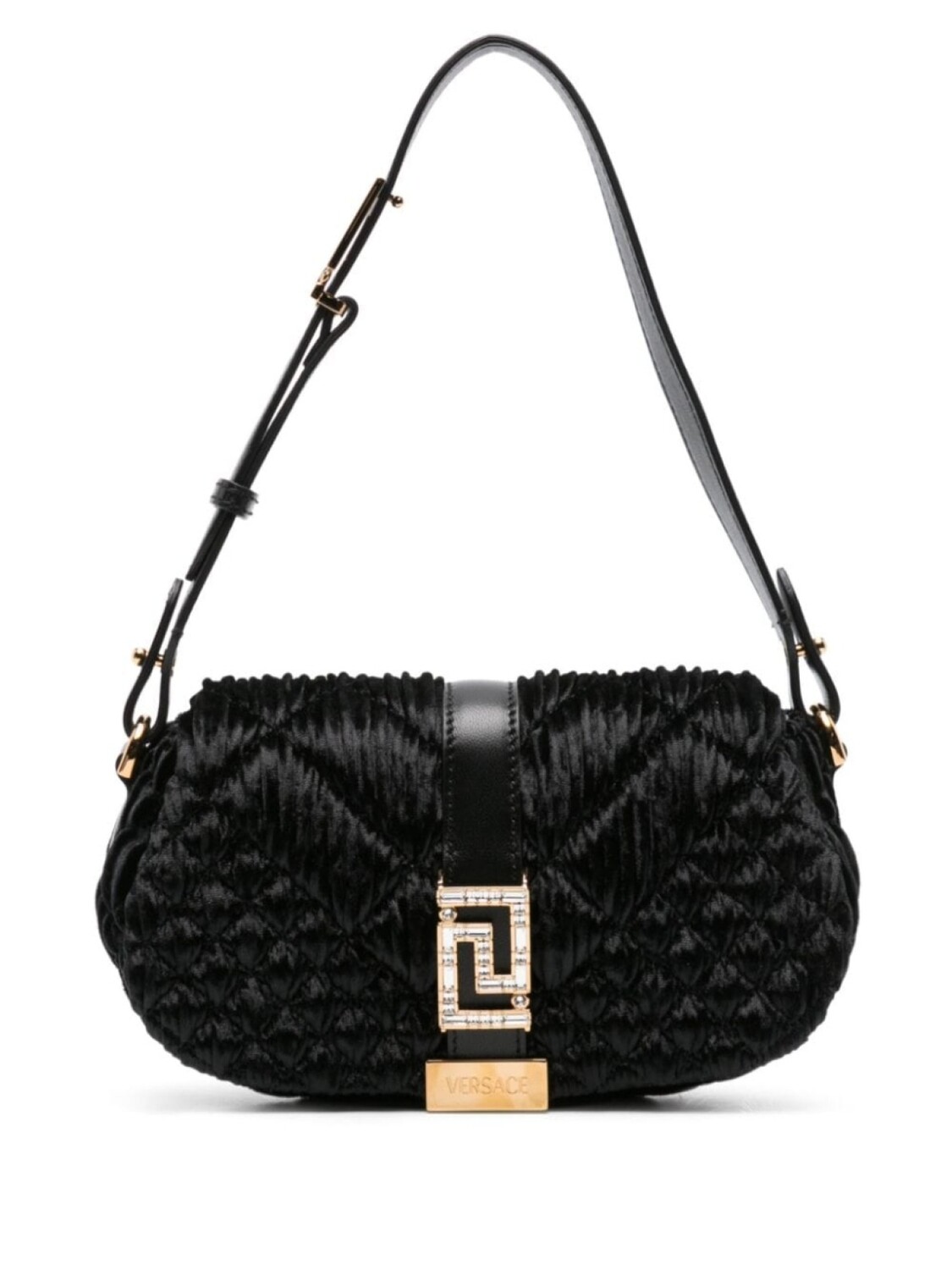 

Versace мини-сумка на плечо Greca Goddess, черный