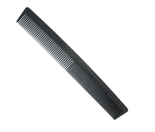 Карбоновая антистатическая парикмахерская расческа Deni Carte расческа для волос lux 10 карбоновая антистатическая