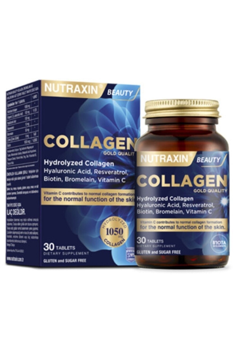 

Nutraxin Гидролизованный коллаген с гиалуроновой кислотой 30 таблеток