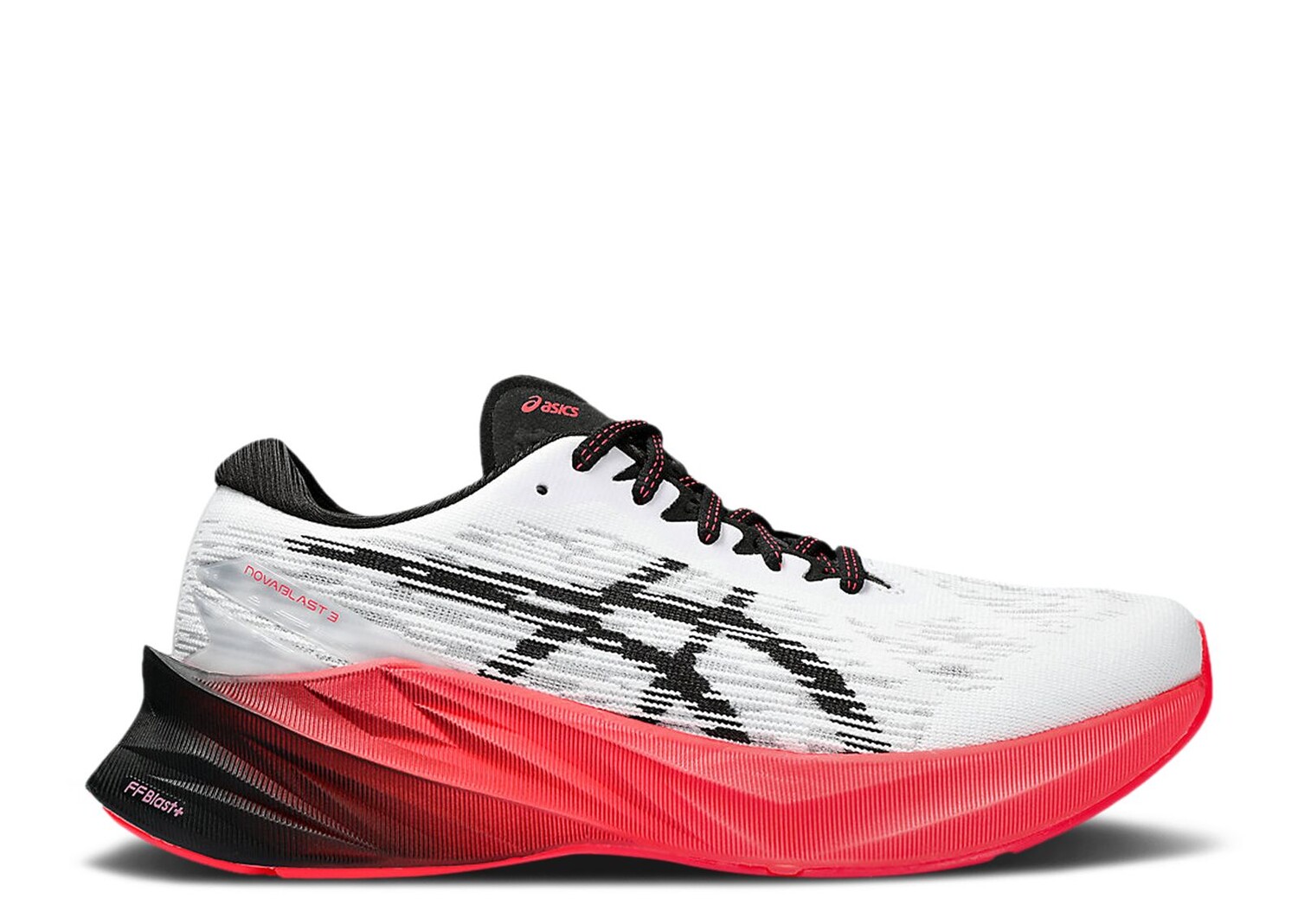

Кроссовки ASICS Wmns Novablast 3 'White Black Electric Red', белый