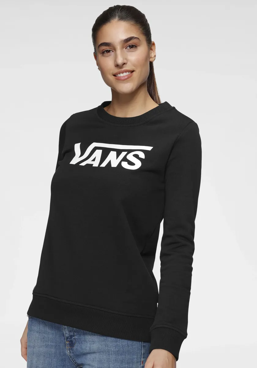 

Толстовка Vans "CLASSICVBFFFCREW" с логотипом, черный