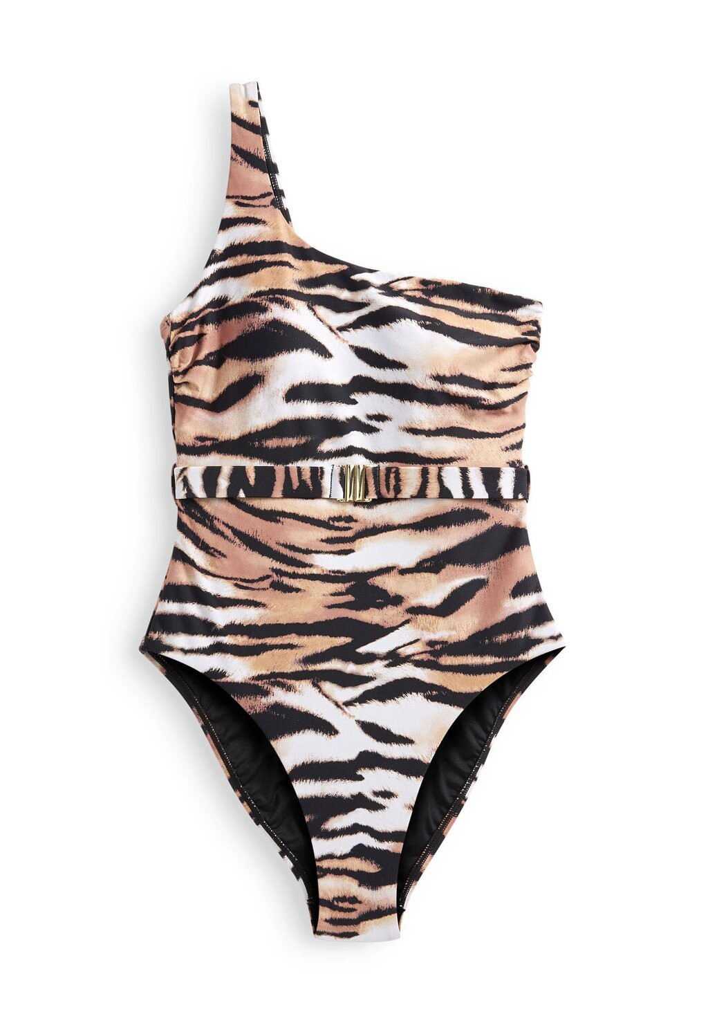 

Купальник MYLEENE KLASS TIGER ONE SHOULDER BELTED SWIMSUIT, цвет tiger